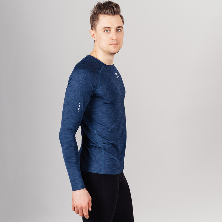 Футболка Nordski Pro Blue с длинным рукавом