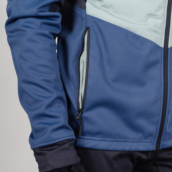 Куртка Nordski Hybrid Pro Blue/Ice Mint