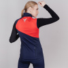 Жилет разминочный Nordski Premium Blueberry/Red W