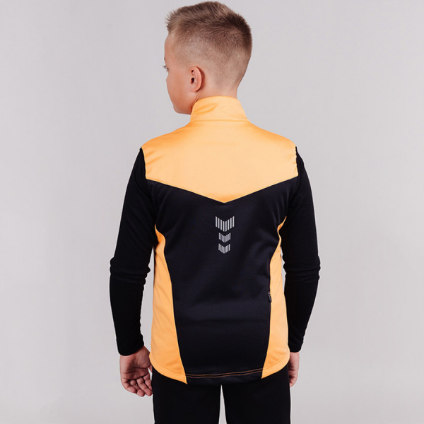 Жилет разминочный Nordski Jr.BASE Orange/Black