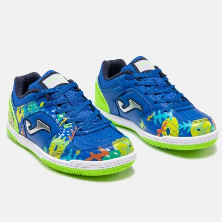 Футзалки JOMA TOP FLEX JR Королевский синий