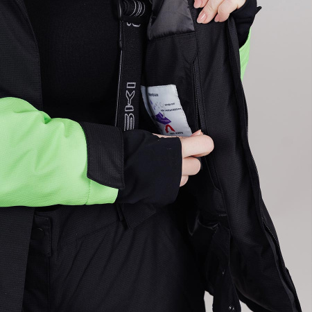 Горнолыжная куртка NORDSKI Extreme black/lime W