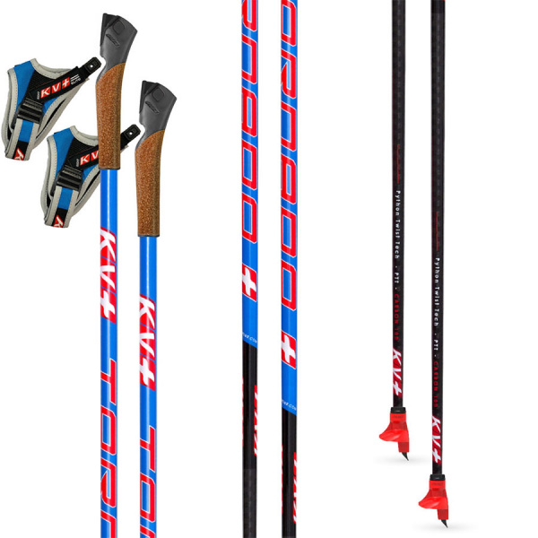 Лыжные палки KV+ TORNADO PLUS QCD cross country pole