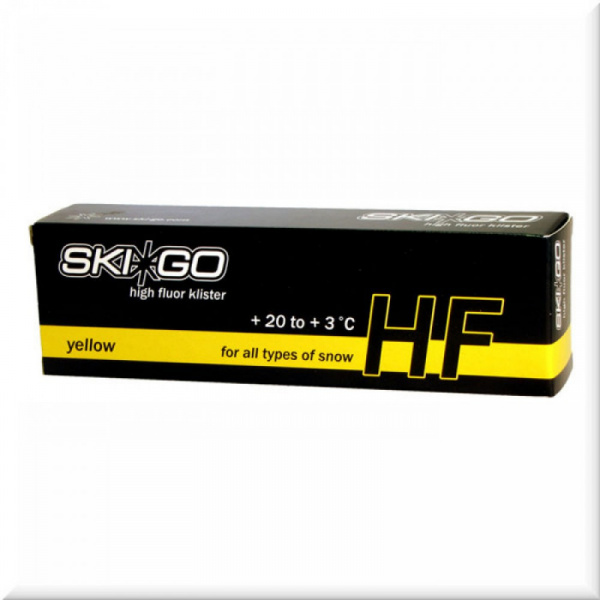 Мазь Skigo жидкая HF Klister Yellow +20 +3 60г