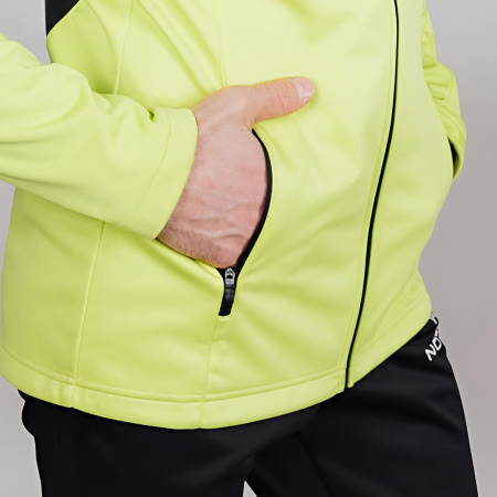 Разминочный костюм Nordski Base Lime/Black