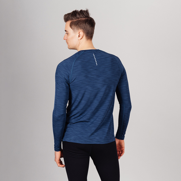 Футболка Nordski Pro Blue с длинным рукавом