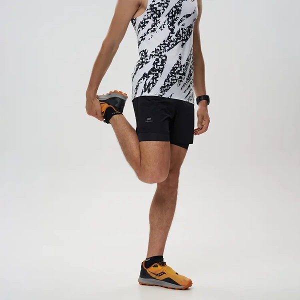 Шорты 2 в 1 Nordski Trail Black