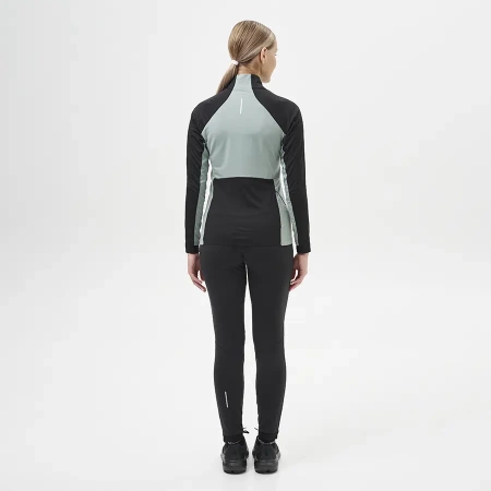 Тренировочная куртка Nordski Race Black/Ice Mint W
