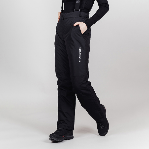 Утепленные брюки Nordski Mount Black W