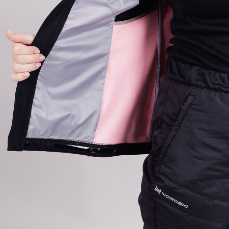 Куртка Nordski Hybrid Candy Pink/Grey W