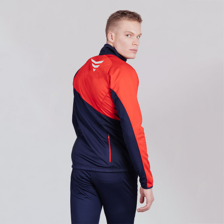 Разминочный костюм Nordski Premium Blueberry/Red