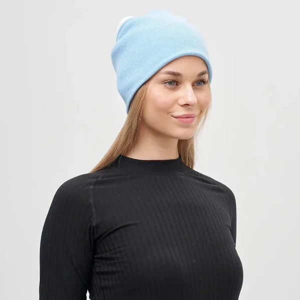Шапка Nordski Embroidery Aqua