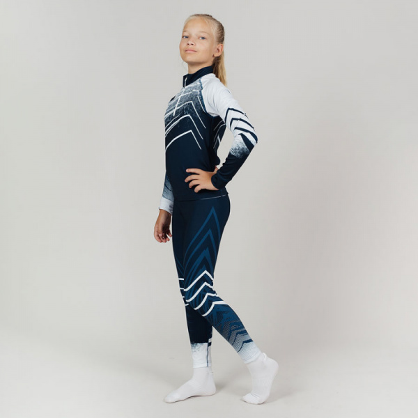 Гоночный костюм Nordski Jr. Pro Blue/Pearl Blue Q