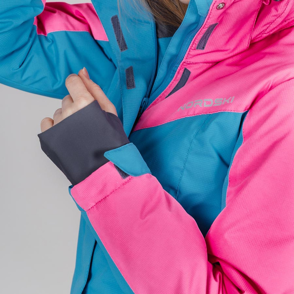 Горнолыжная куртка Nordski Extreme Blue/Pink W