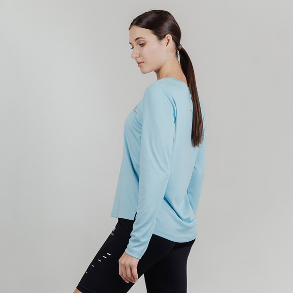 Футболка Nordski Run Blue Sky W с длинным рукавом Q