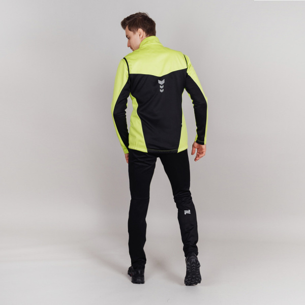 Жилет разминочный Nordski BASE Lime/Black