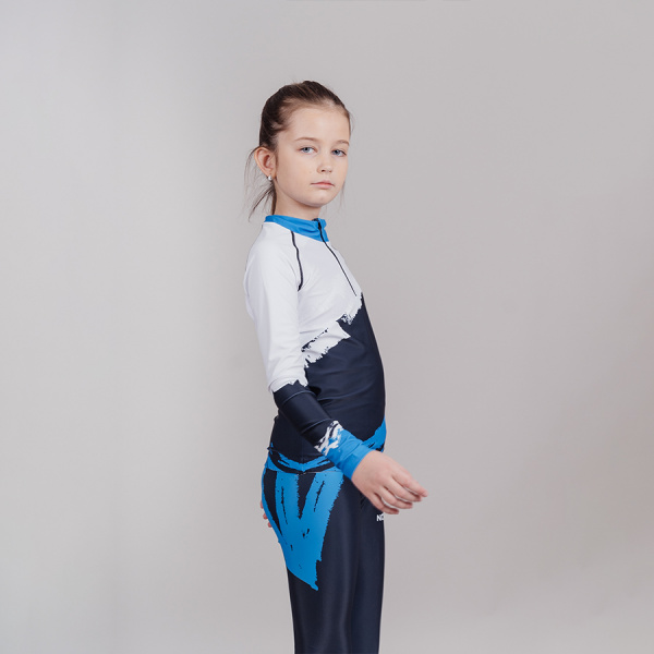 Гоночный костюм Nordski Jr.Premium Deep Blue/White
