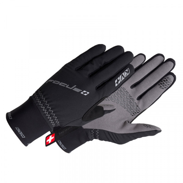 Перчатки KV+ FOCUS cross country gloves black