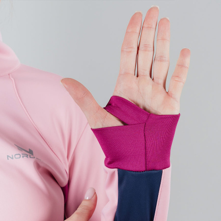 Тренировочная куртка Nordski Pro Candy Pink/Blue W