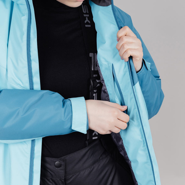 Утепленный костюм Nordski Premium-Sport aquamarine/blue W