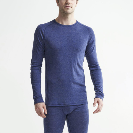 Комплект мужского термобелья CRAFT MERINO 180 синий