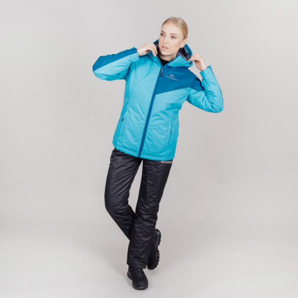 Утепленный костюм Nordski Premium-Sport aquamarine/blue W