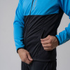 Разминочная куртка Nordski Premium light blue/black