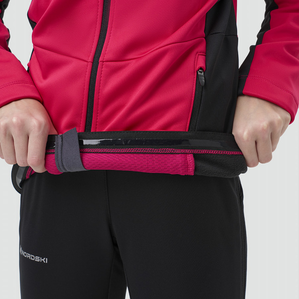 Тренировочная куртка Nordski Jr. Advance Pink/Black