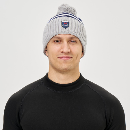 Шапка Nordski Severe Dark Blue/Grey