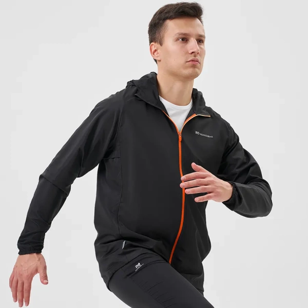 Ветровка Nordski Emotion Black/Neon Lemon