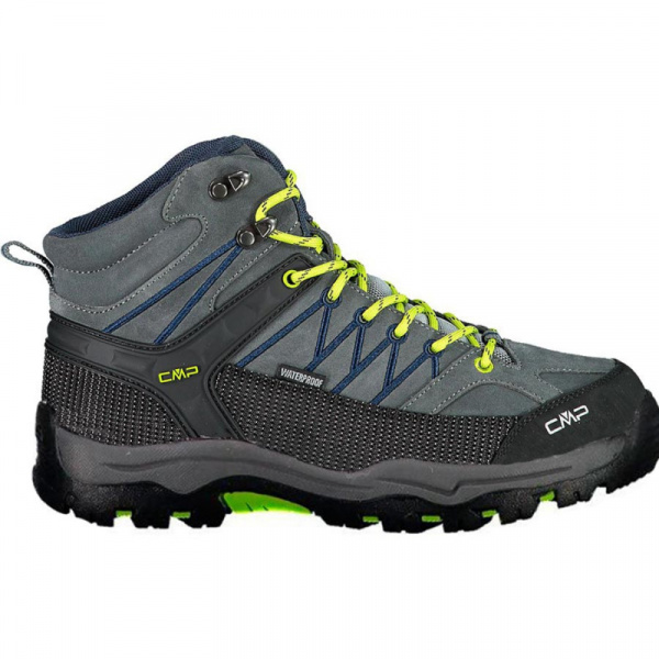 Ботинки CMP KIDS TREKKING SHOES GRAFFITE-VERDE FLUO
