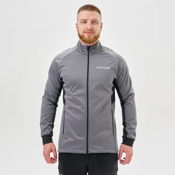 Тренировочная куртка Nordski Core Grey/Black