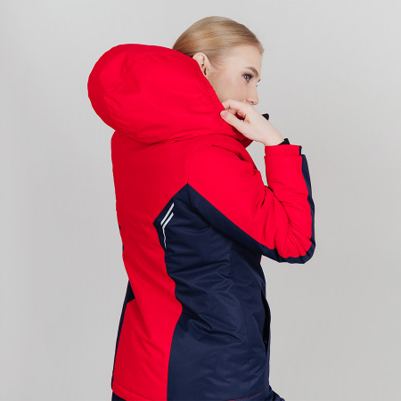 Утепленная куртка Nordski Base Red/Black Iris W
