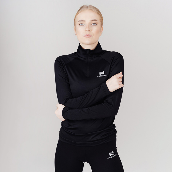 Лонгслив Nordski Pro Black W