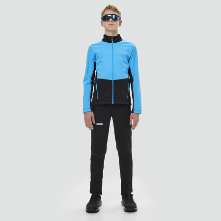 Тренировочная куртка Nordski Jr. Advance Light Blue/Black