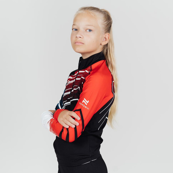 Гоночный костюм Nordski Jr. Pro Black/Red Q