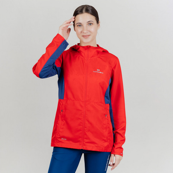 Ветровка Nordski Run Tomato W 23