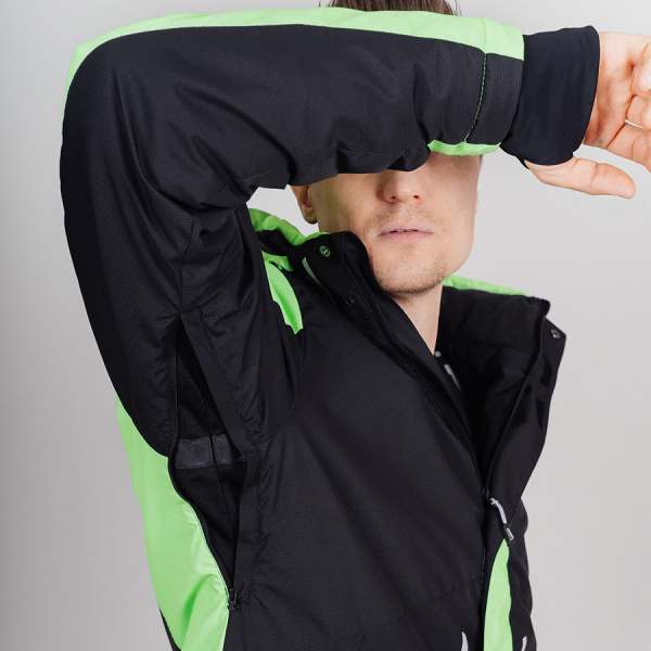 Горнолыжная куртка NORDSKI Extreme black/lime