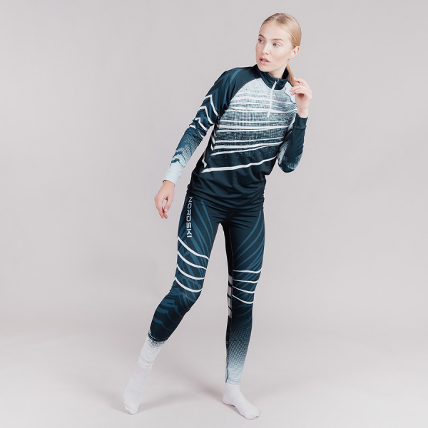 Гоночный костюм Nordski Pro Blue/Pearl Blue