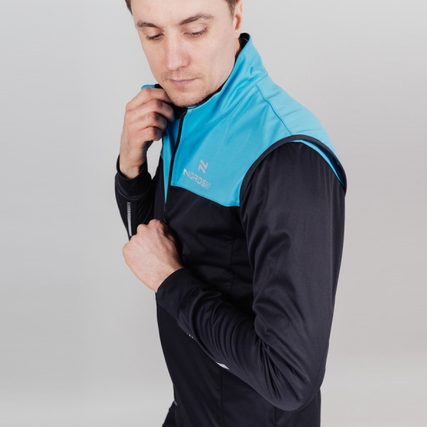 Жилет разминочный NORDSKI Pro breeze/black