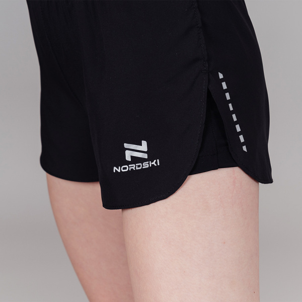 Шорты с лосинами Nordski Pro Black W