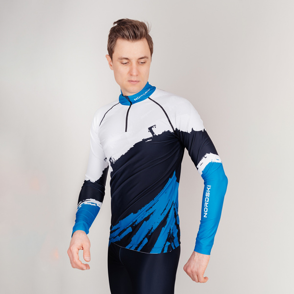 Гоночный костюм Nordski Premium Deep Blue/White