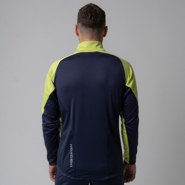 Разминочная куртка Nordski Premium Green/Blueberry