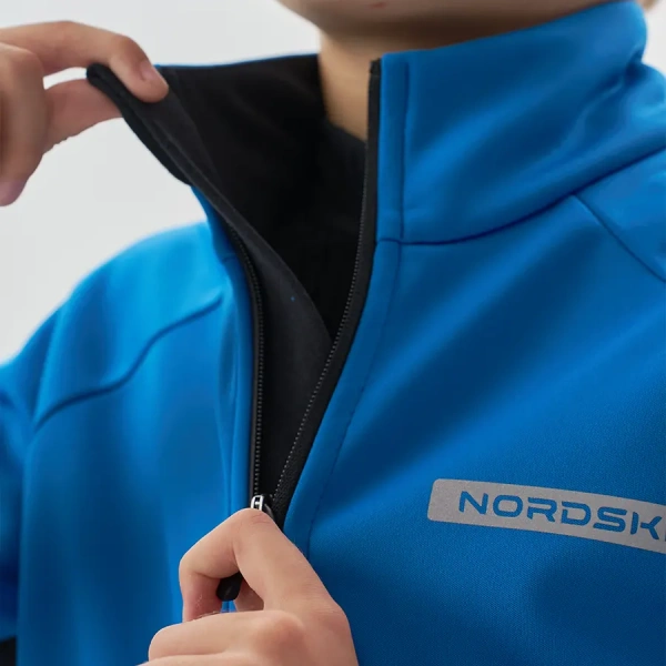Тренировочная куртка Nordski Jr. Core Saphire/Black