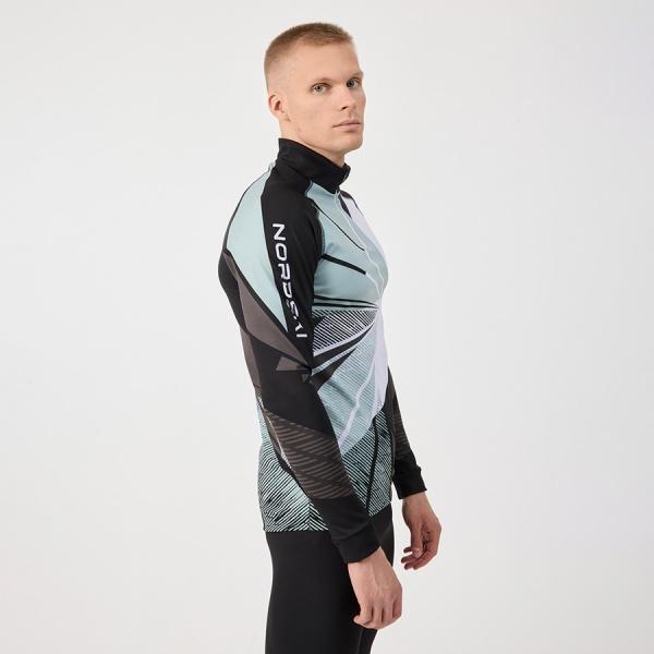 Гоночный костюм Nordski Heat Black/Ice Mint