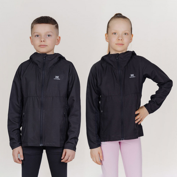 Ветровка Nordski Jr. Run Total Black