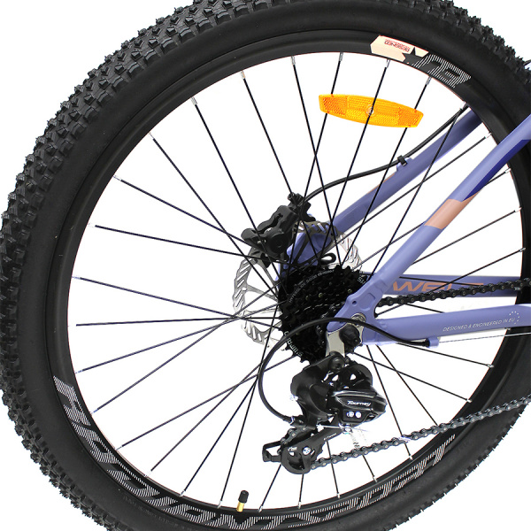 Велосипед Welt Edelweiss 1.0 HD 26 2021 Matt purple (US:S)
