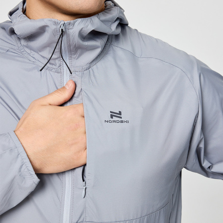 Ветровка Nordski Easy Run Grey