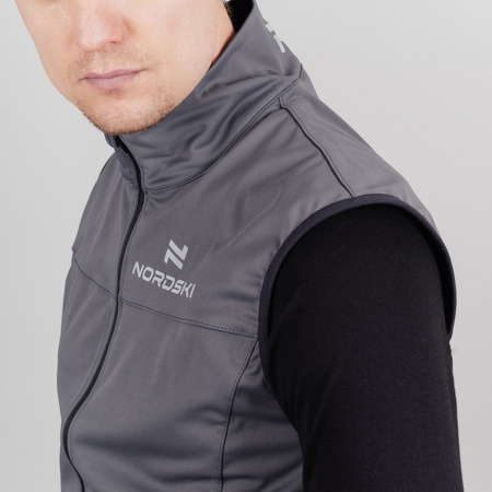 Жилет разминочный NORDSKI Pro graphite